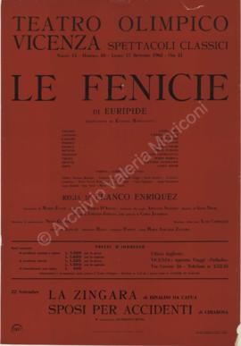 &quot;Le fenicie&quot;