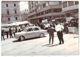 Arrivo del corteo in Piazzale Lazzarini - 1963
