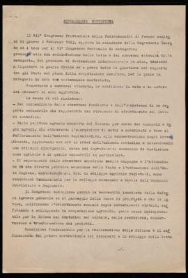 Risoluzione VII Congresso - 1963