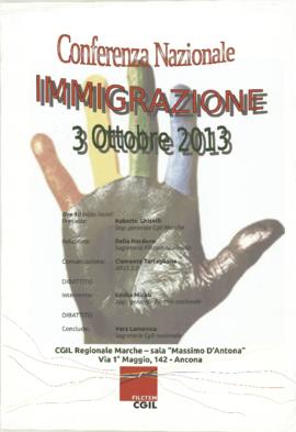 “Conferenza nazionale immigrazione” - 2013