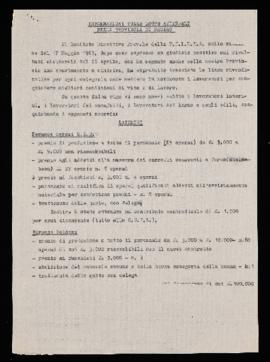 &quot;Informazioni sulle lotte aziendali nella provincia di Pesaro&quot; - 1963