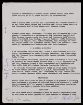 Accordo di congiuntura operai edili - 1963