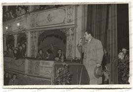 Congresso Federmezzadri intervento dirigente nazionale - 1950