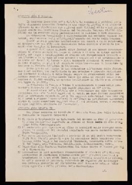 Risoluzione Comitato esecutivo - 1964