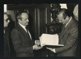 Giorgio Tornati e Jacques Chirac