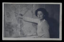 "Lezione di geografia al fronte" - 1944