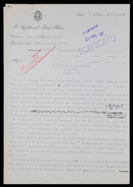 "Stato d'animo dei rurali" - 1942