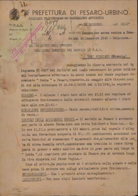 Relazione Prefettura 30 dic. 1943