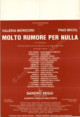&quot;Molto rumore per nulla&quot;