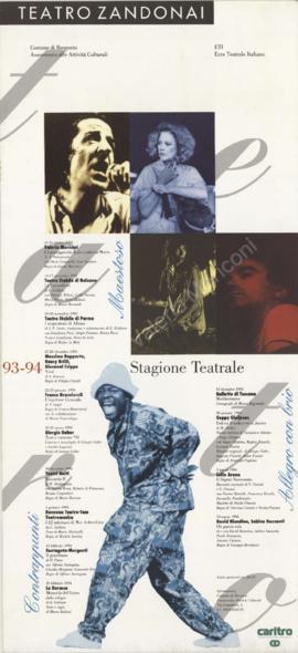 &quot;Teatro Zandonai. Stagione teatrale 1993/1994&quot;