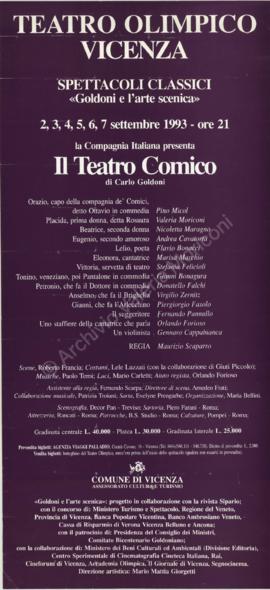 &quot;Il teatro comico&quot;
