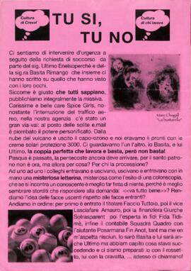 "Tu sì, tu no"