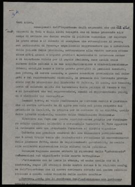 Relazione all'Assemblea provinciale dei delegati e dei rappresentanti sindacali di tutte le categorie