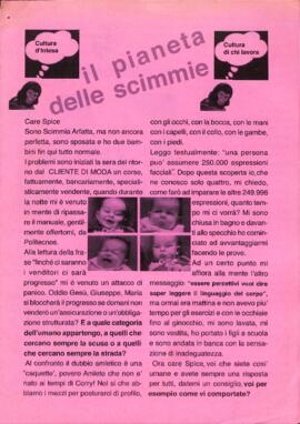 "Il pianeta delle scimmie"