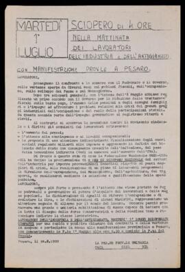 "Sciopero di 4 ore" - 1980