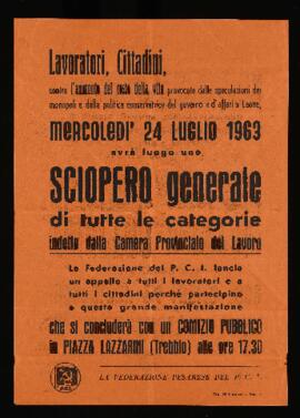 "Lavoratori, cittadini" - 1963