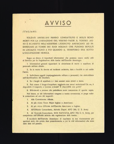Original Oggetto digitale not accessible