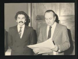 Premiazione di Juan Josè Gimenez da parte di Giorgio Tornati