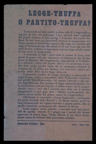 Original Oggetto digitale not accessible