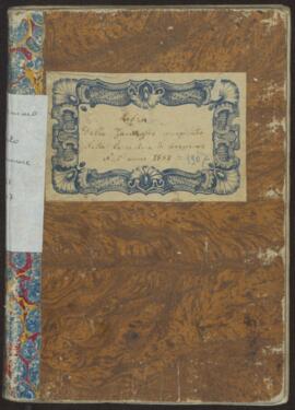 Libro delle famiglie compilato nella parrocchia di Livemmo nell’anno 1857